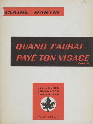 cover image of Quand j'aurai payé ton visage